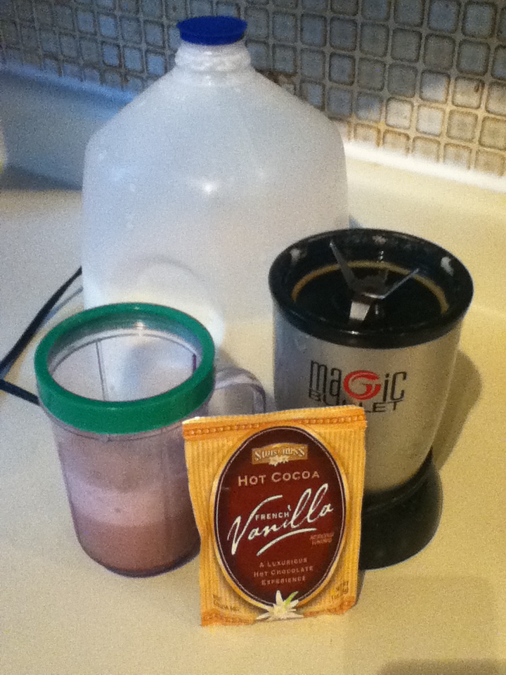 frozen hot chocolate